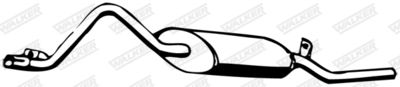 Rear Muffler WALKER 04431