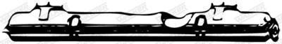 Front Muffler WALKER 04551