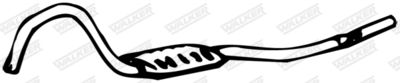 Rear Muffler WALKER 04576