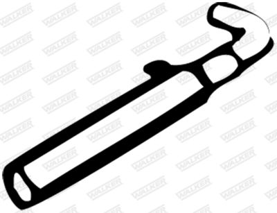 Rear Muffler WALKER 04586