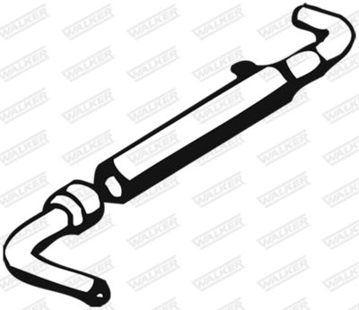 Exhaust Pipe WALKER 04587