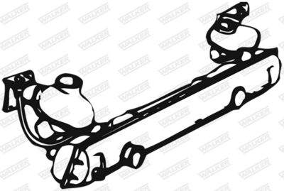 Front Muffler WALKER 04593