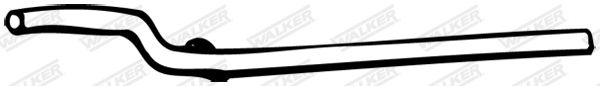 WALKER 04628 Exhaust Pipe