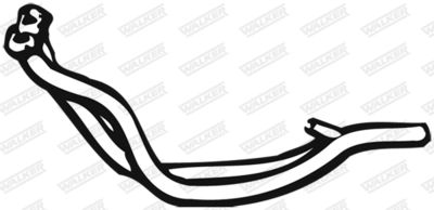 Exhaust Pipe WALKER 04644