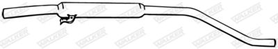Front Muffler WALKER 04683