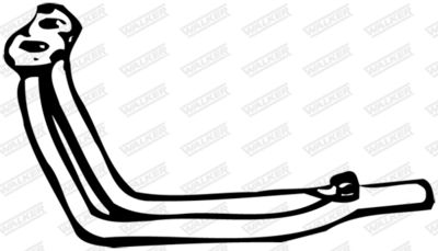 Exhaust Pipe WALKER 04753
