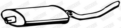 Rear Muffler WALKER 04777