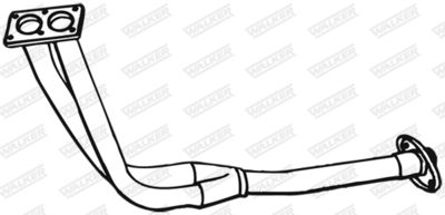 Exhaust Pipe WALKER 04957