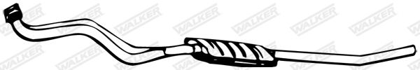 WALKER 04977 Front Muffler
