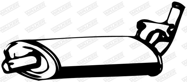 WALKER 04996 Centre Muffler