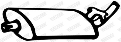 Centre Muffler WALKER 05003