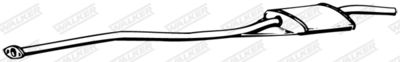 Centre Muffler WALKER 05064