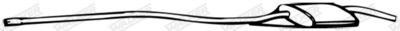 Centre Muffler WALKER 05074