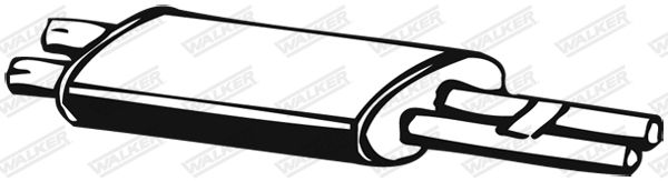 WALKER 05089 Rear Muffler