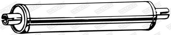 WALKER 05161 Centre Muffler