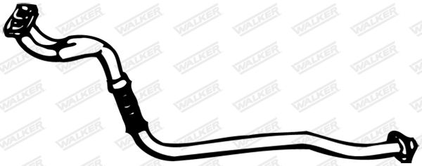 WALKER 05204 Exhaust Pipe