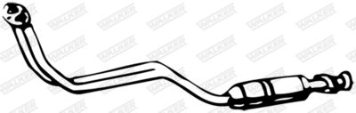 Front Muffler WALKER 05263