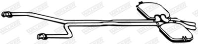 Centre Muffler WALKER 05290