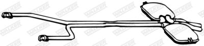 Centre Muffler WALKER 05292