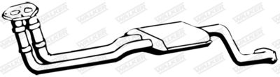 Front Muffler WALKER 05385
