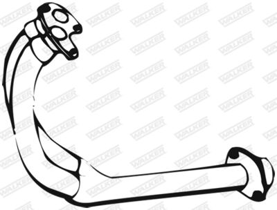 Exhaust Pipe WALKER 05462