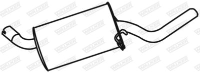 Rear Muffler WALKER 05477