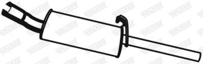 Rear Muffler WALKER 05479