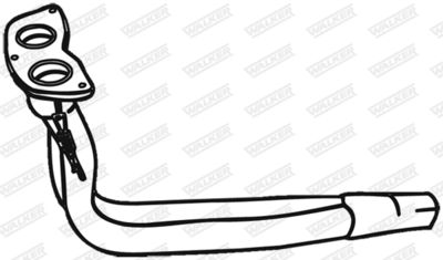 Exhaust Pipe WALKER 05612