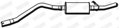 Rear Muffler WALKER 05626