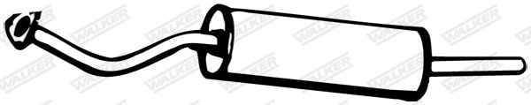 WALKER 05953 Rear Muffler