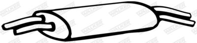 Rear Muffler WALKER 05975