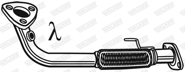 WALKER 06064 Exhaust Pipe