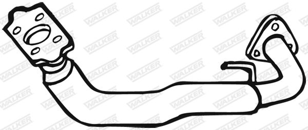 WALKER 06069 Exhaust Pipe