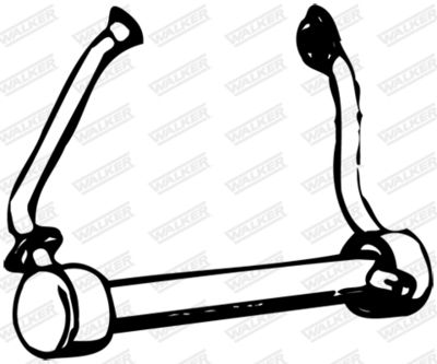 Front Muffler WALKER 06071