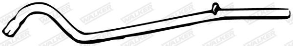 WALKER 06085 Exhaust Pipe