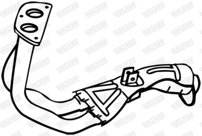 Exhaust Pipe WALKER 06233