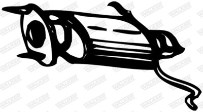 Front Muffler WALKER 06249