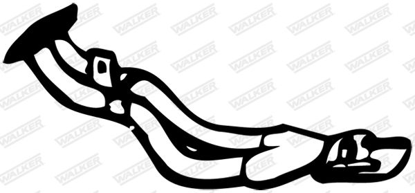 WALKER 06327 Exhaust Pipe