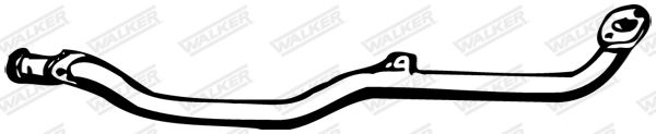 WALKER 06334 Exhaust Pipe