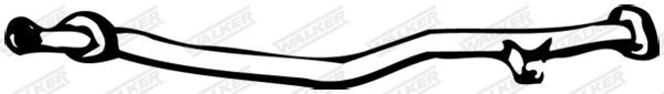 WALKER 06340 Exhaust Pipe