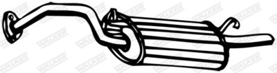 Rear Muffler WALKER 06399