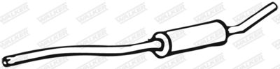 Centre Muffler WALKER 06408