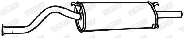 WALKER 06420 Rear Muffler