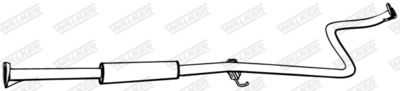 Centre Muffler WALKER 06547