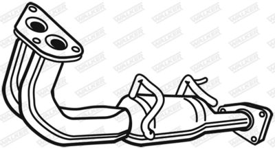 Exhaust Pipe WALKER 06574