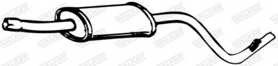 Centre Muffler WALKER 06600