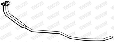 Exhaust Pipe WALKER 06622