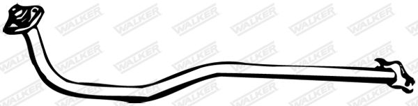 WALKER 06958 Exhaust Pipe