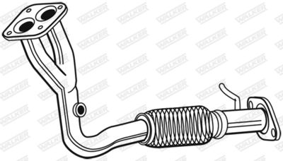 Exhaust Pipe WALKER 07185