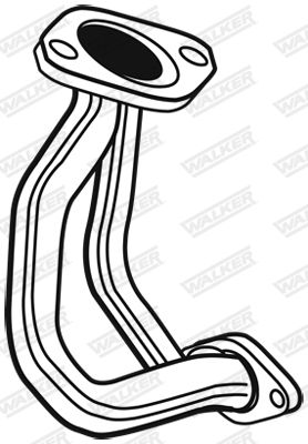 Exhaust Pipe WALKER 07189